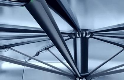 厉害了！这把伞一键自动开收伞，能抗8级大风