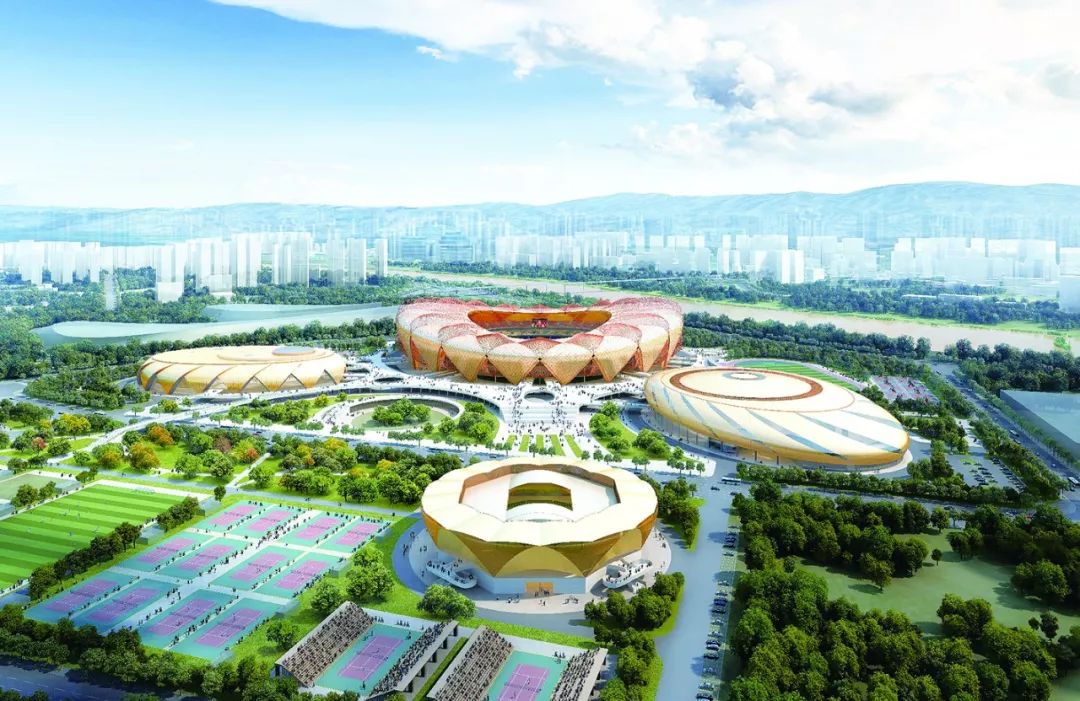 奥体中心离奥林匹克公园有多远,兰州奥体中心最多可以容纳多少人