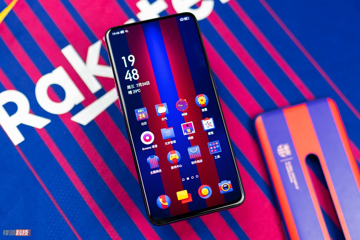 opporeno巴萨定制版后盖,opporeno十倍变焦巴萨定制版