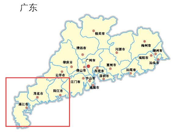 广东最没存在感的城市，究！竟！是！谁