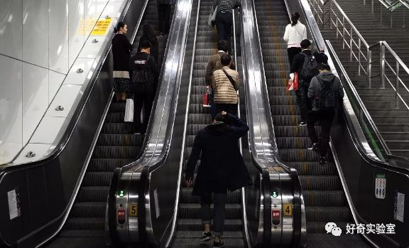 电梯扶手为什么比电梯快,电梯的扶手为什么比脚下站的要快