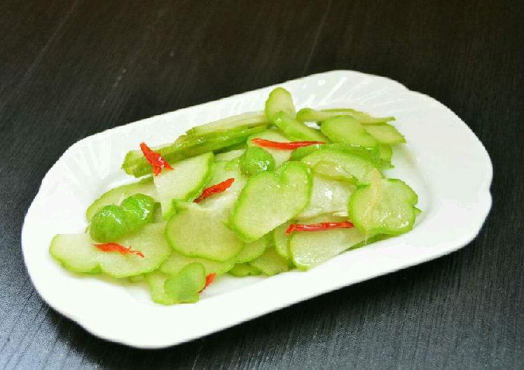 禅味佛手瓜图片,成熟佛手瓜怎么吃