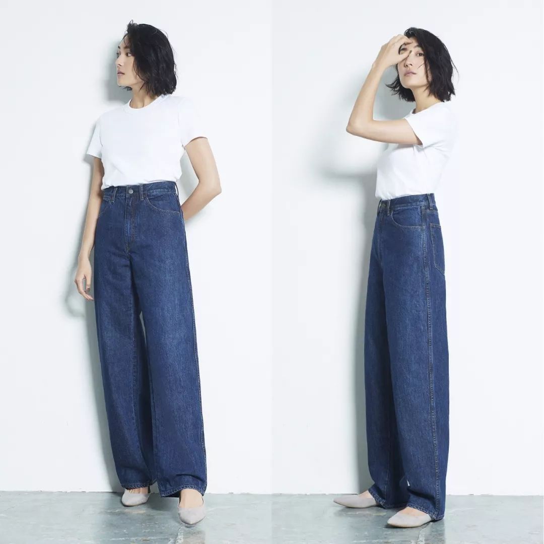 优衣库遮肉穿搭,优衣库显瘦遮肉的牛仔裙