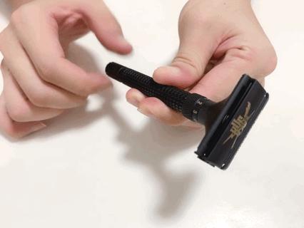 手动剃须刀怀旧复古风,男士用手动剃须刀的魅力展现