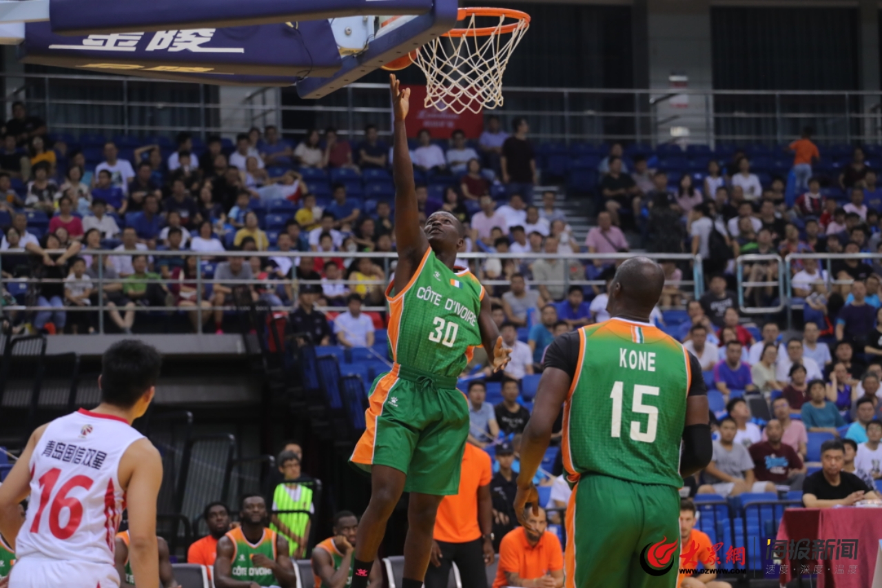 青岛男篮vs山东男篮集锦,科特迪瓦男篮实力如何