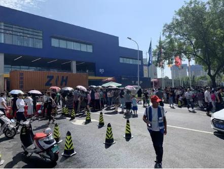 宜家郑州店放鸽子没有结果,郑州宜家开业放鸽子