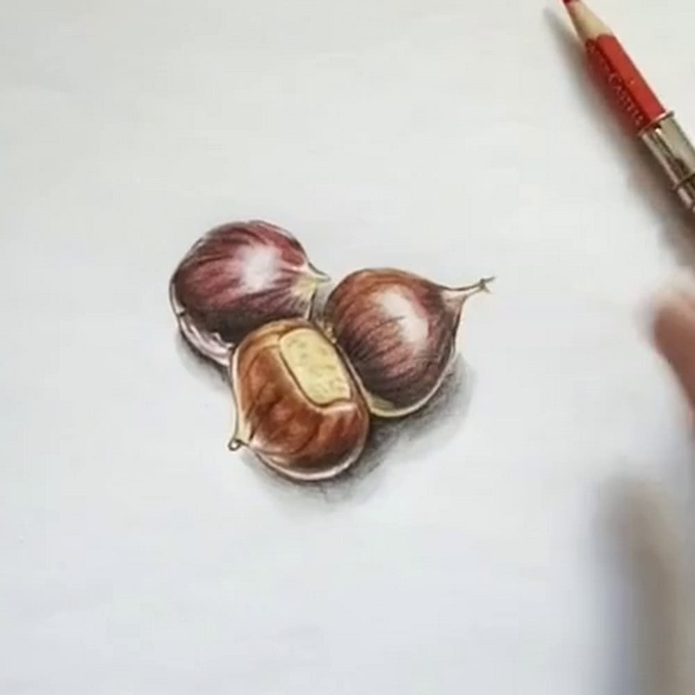 美术生画天画地，看到最后一张，网友：终究还是下手了