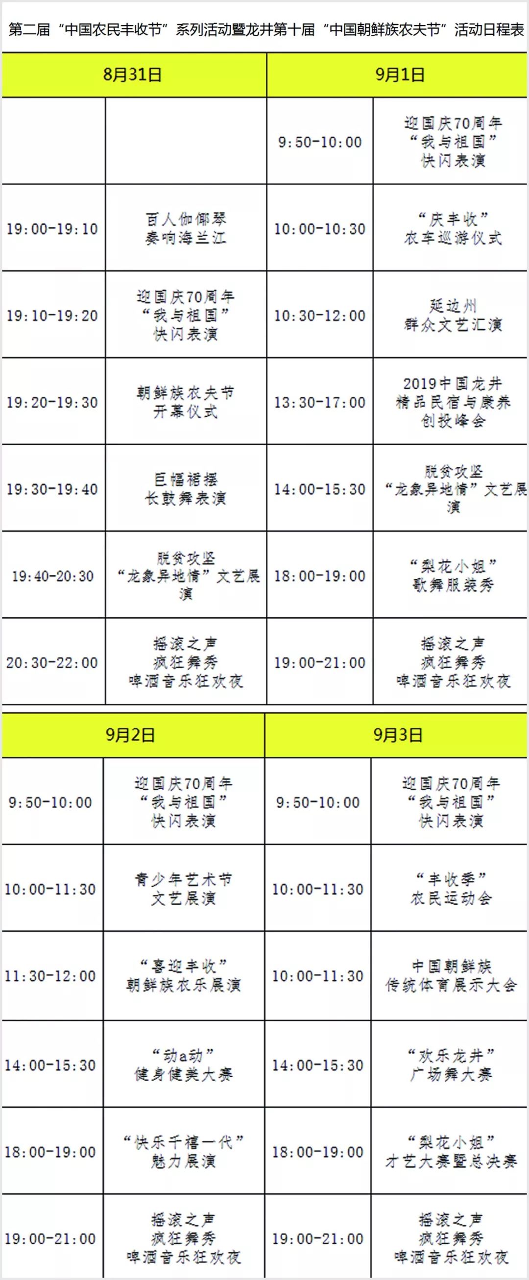 延边农夫节直播,2019延边龙井农夫节