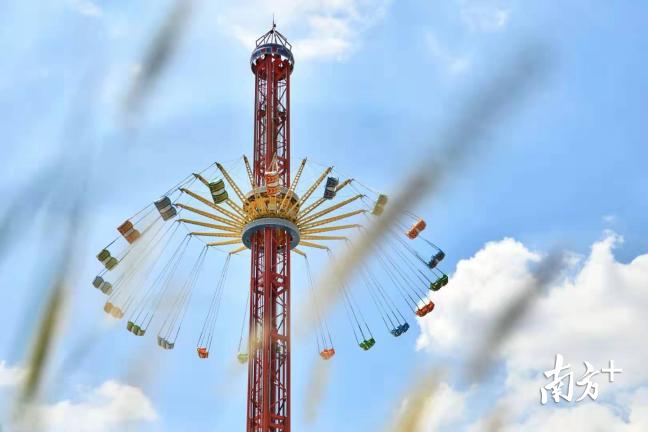 顺德华侨城欢乐海岸现场,顺德华侨城欢乐海岸plus航拍