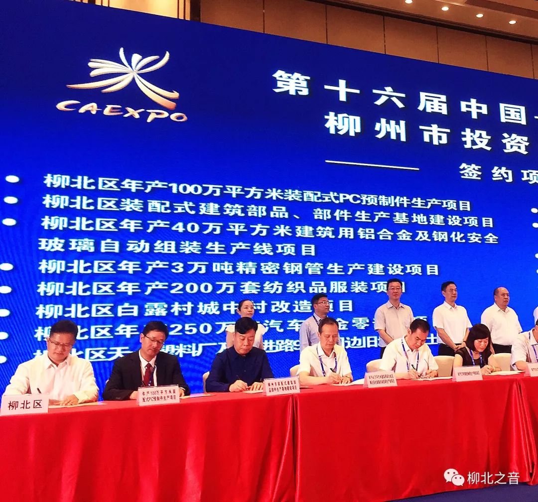 柳州东盟博览会签约什么项目,广西柳州柳城东盟博览会成功签约