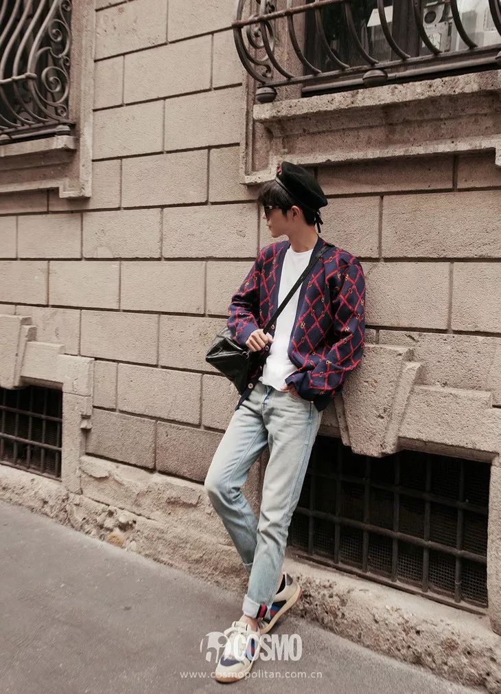 肖战眼中的gucci,肖战的穿搭与别人一样