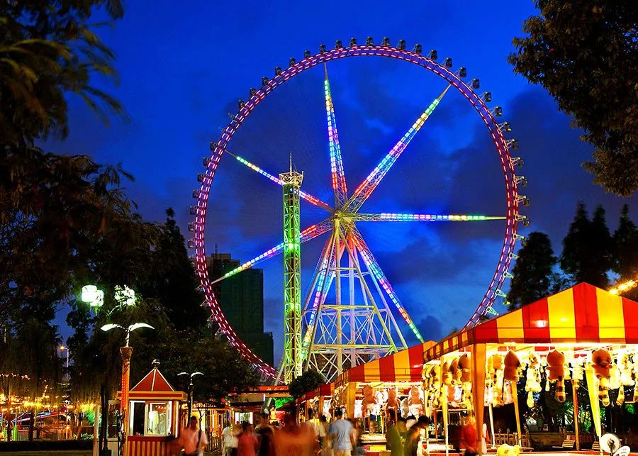 20多年前的上海锦江乐园,回忆成都游乐园