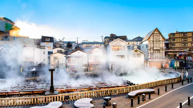 草津温泉之旅,冬季去草津温泉