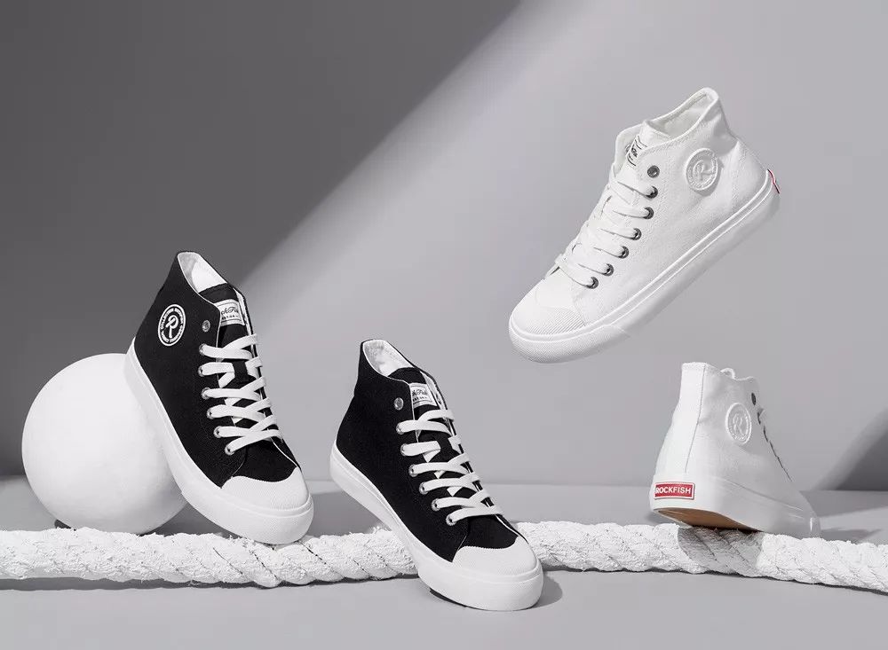 英伦透气帆布鞋,高街超高帮帆布鞋