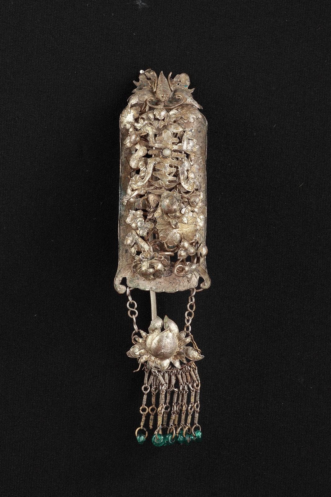 博物馆藏品银饰,博物珠宝