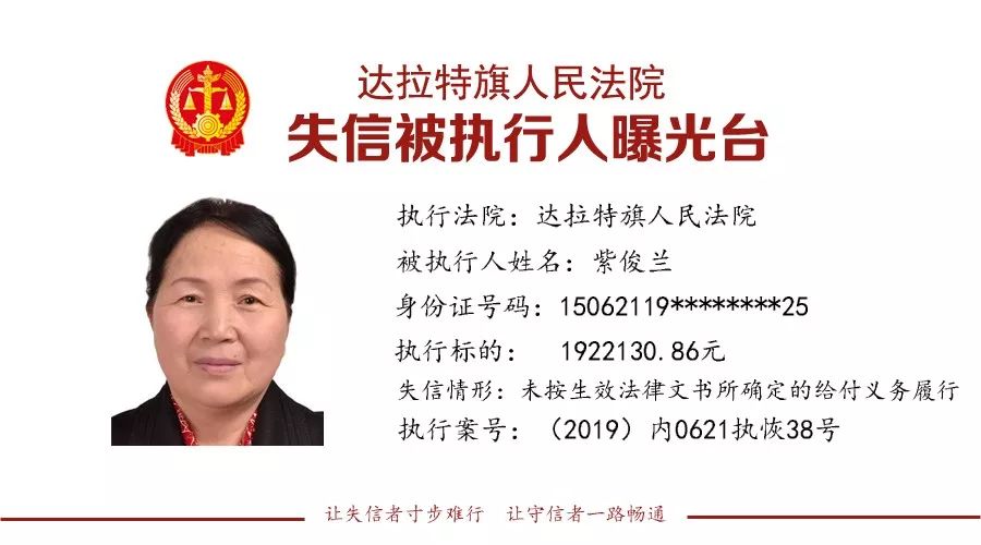 鄂尔多斯失信人名单最新发布,鄂尔多斯市失信被执行人信息查询