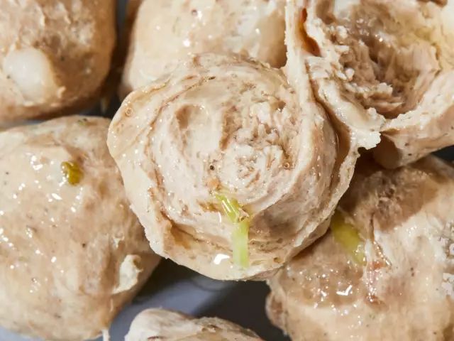 超级正宗的手打潮汕牛肉丸,正宗潮汕牛肉丸纯手工会爆汁