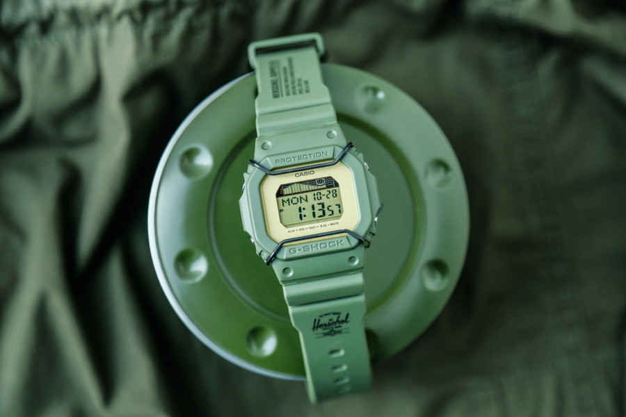 HerschelSupply和G-SHOCK联名5600开箱：军事风加上冲浪元素