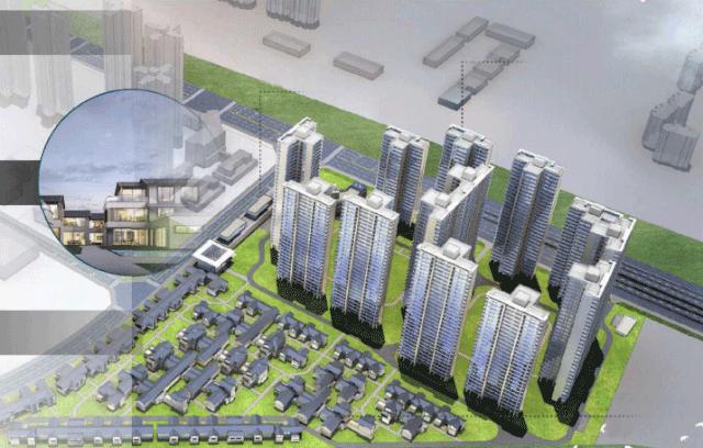 空中俯瞰成都太古里,成都太古里夜景俯瞰