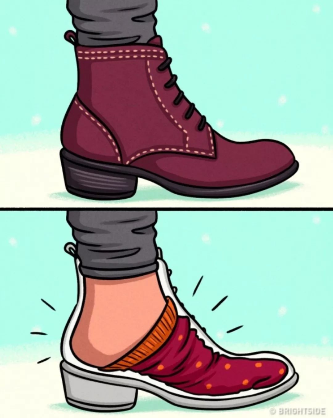 女生过冬,北方女孩子过冬