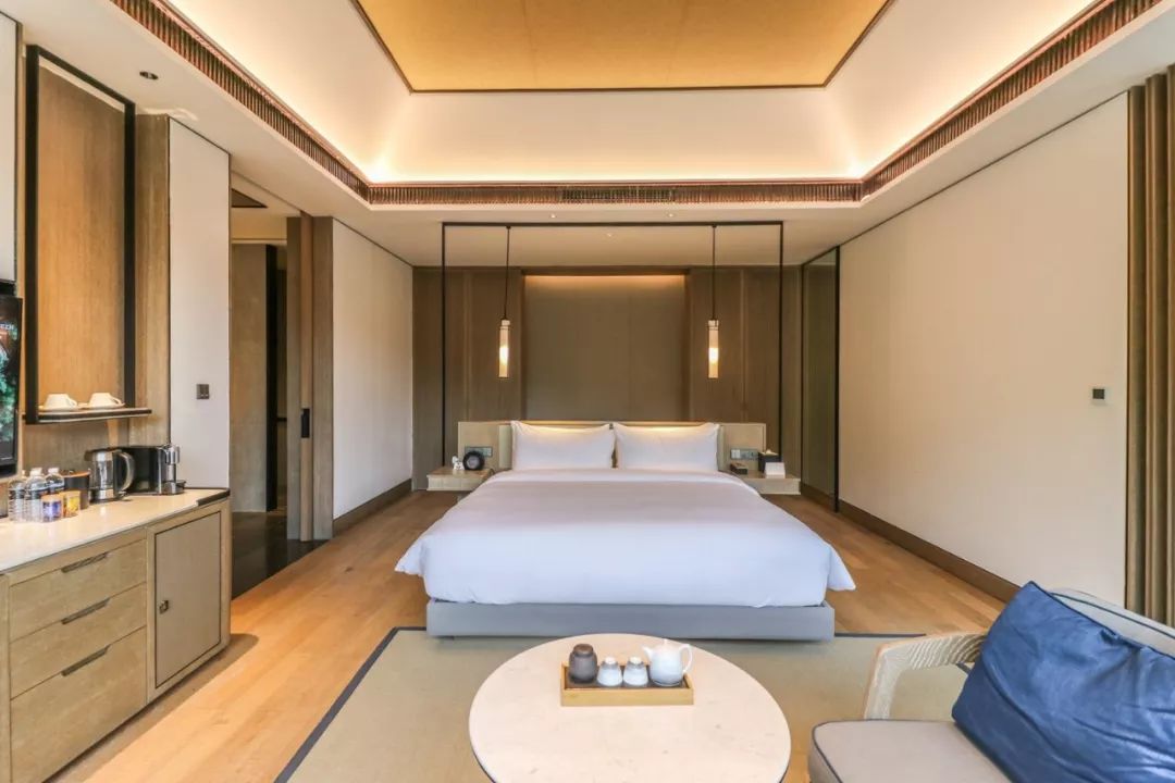 新昌安岚山居酒店,温泉入户竹林山居