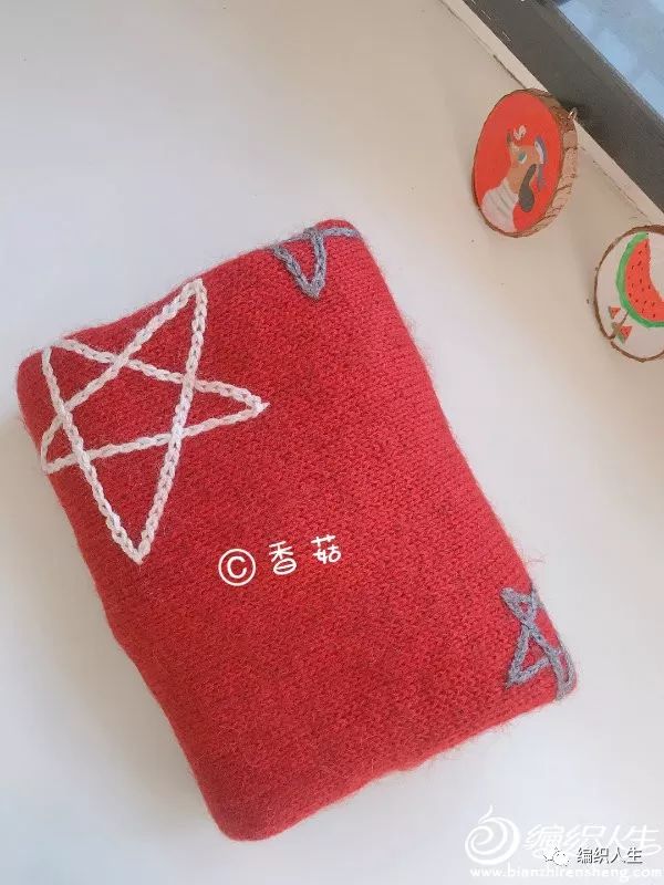 山羊绒女宝毛衣的编织教程,女宝彩虹色套头毛衣编织全过程