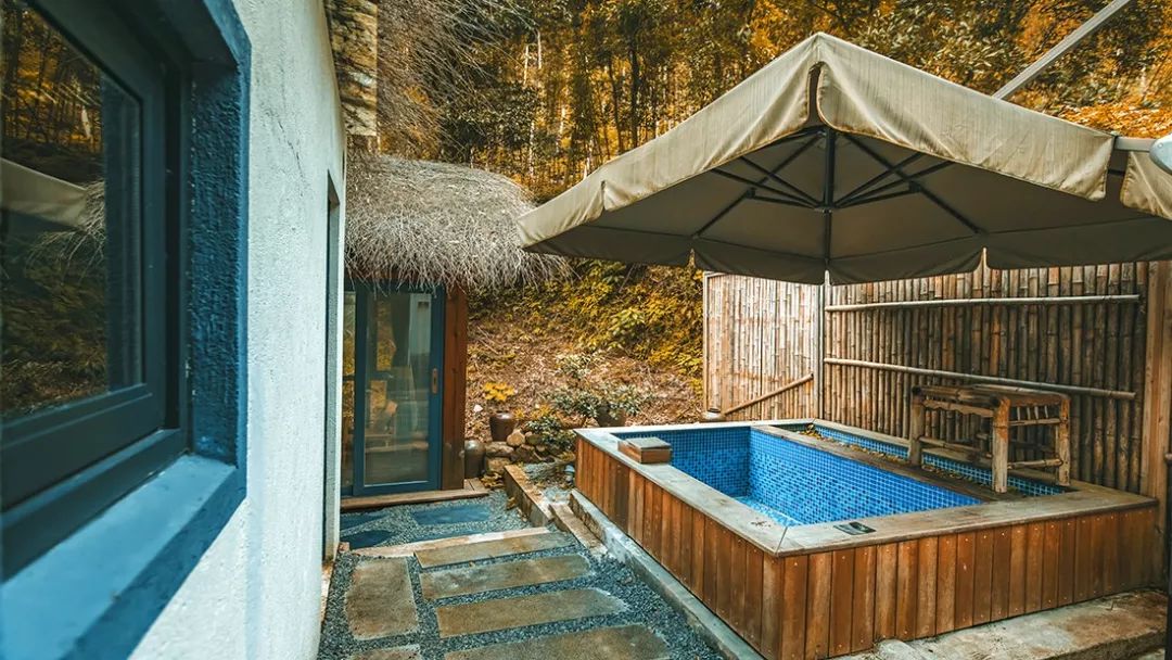 一房私汤温泉民宿推荐,南京一汤一庭院温泉民宿