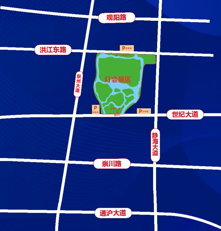 南通市紫琅灯会公交怎么乘,南通紫琅湖公园灯会在什么路