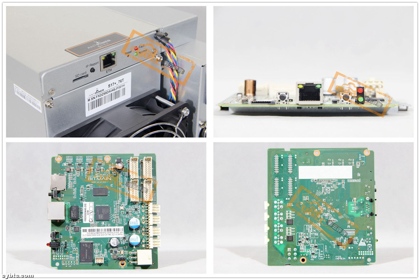 彩云评测|比特大陆旗舰*币特比**矿机蚂蚁S17+76T