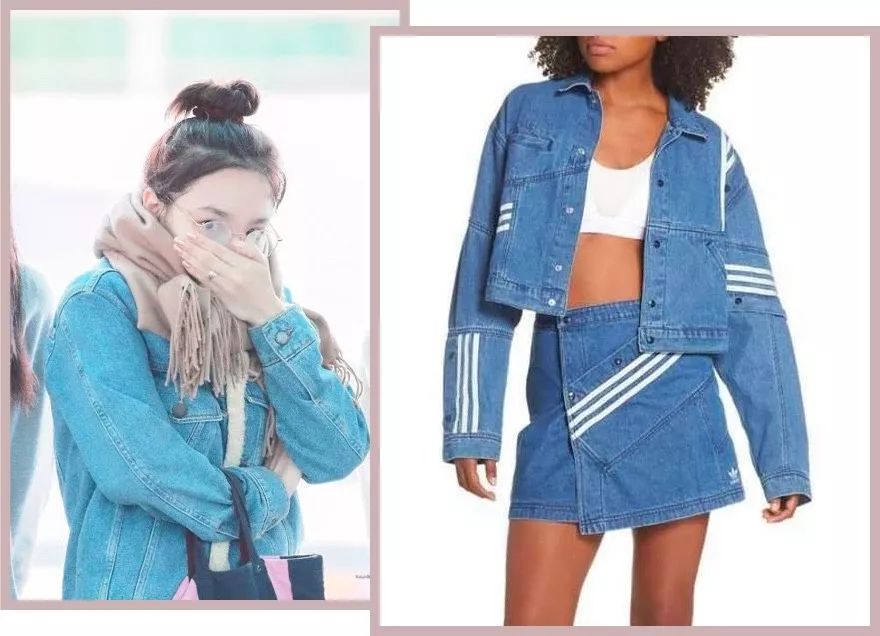 两位TOP女偶像的搭配抄袭事件