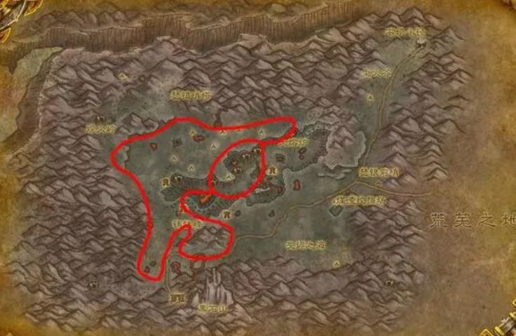 采矿220-300攻略矿石分布图,部落采矿1-300攻略矿石分布图