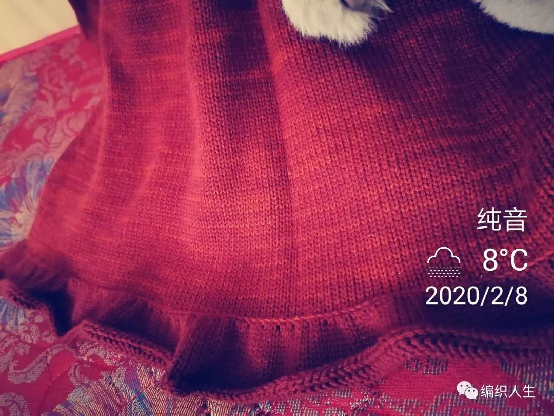 好看的毛衣女自己织的,好看又好织的毛衣花样女童连衣裙