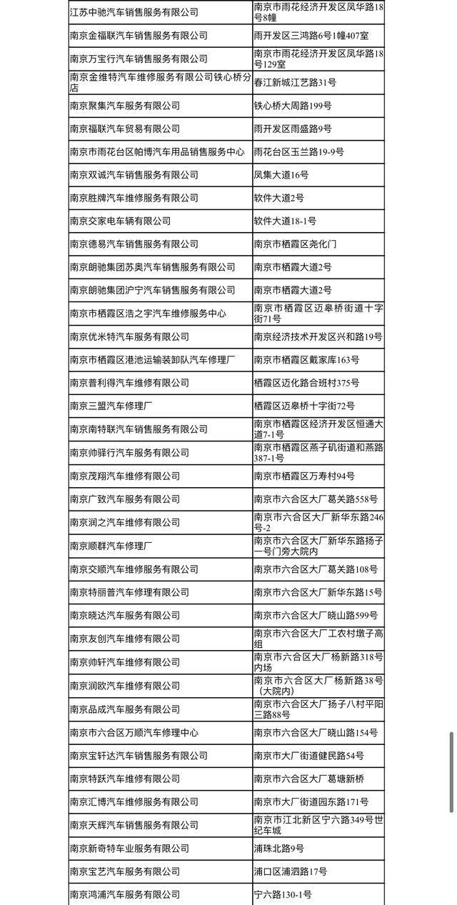 南京汽修公司春节期间上班,南京汽车厂复工