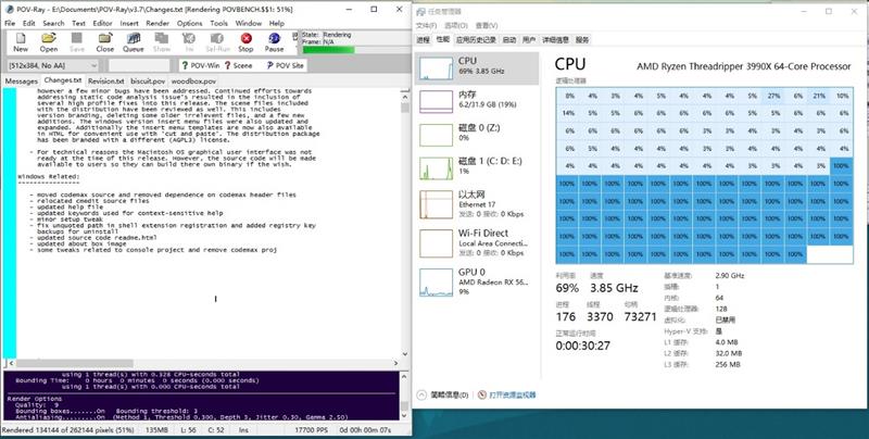 amd锐龙threadripper处理器,amdthreadripper3990x