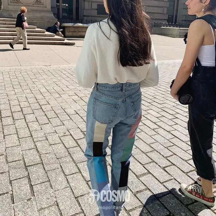 别被法国女人骗了，其实她们只穿最硬的牛仔裤