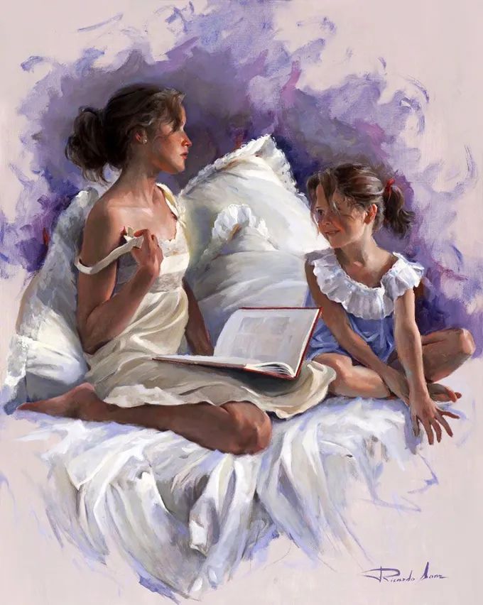 西班牙两位绘画大师笔下的曼妙形体，美的远远超乎你的想象