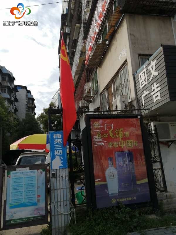 党旗插在最前沿图片,党旗插在群众需要的地方