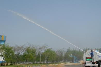 解放天然气环卫车,解放国六智享版洒水车