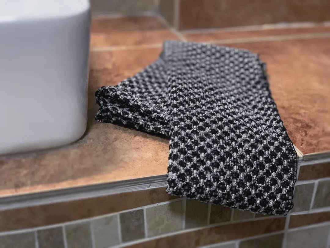 日式碳纤维洗澡巾,日系竹炭搓澡巾