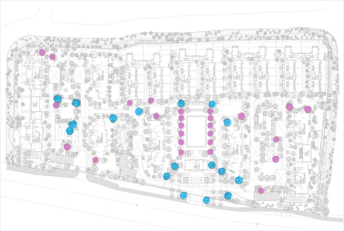 城市景观片区设计案例图,如何做出优秀的居住区景观设计