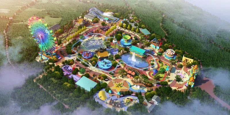 摩天轮过山车,摩天轮过山车玻璃栈道