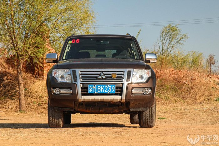三菱帕杰罗进口第五代试驾,三菱帕杰罗极限测试