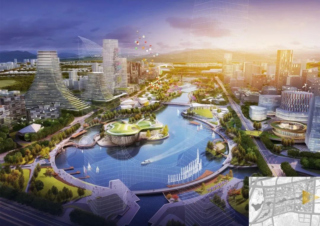 江门蓬江滨江新城,江门市蓬江区滨江新城