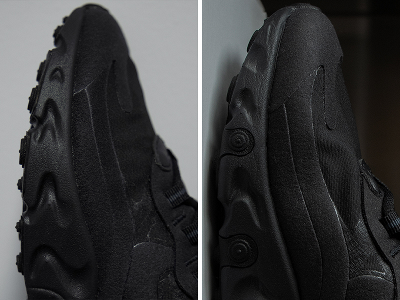 nikebyyou情侣定制灰,nikeairmax270react五色拼接