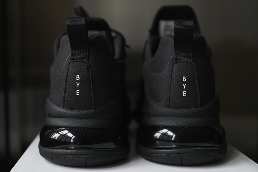 nikebyyou情侣定制灰,nikeairmax270react五色拼接