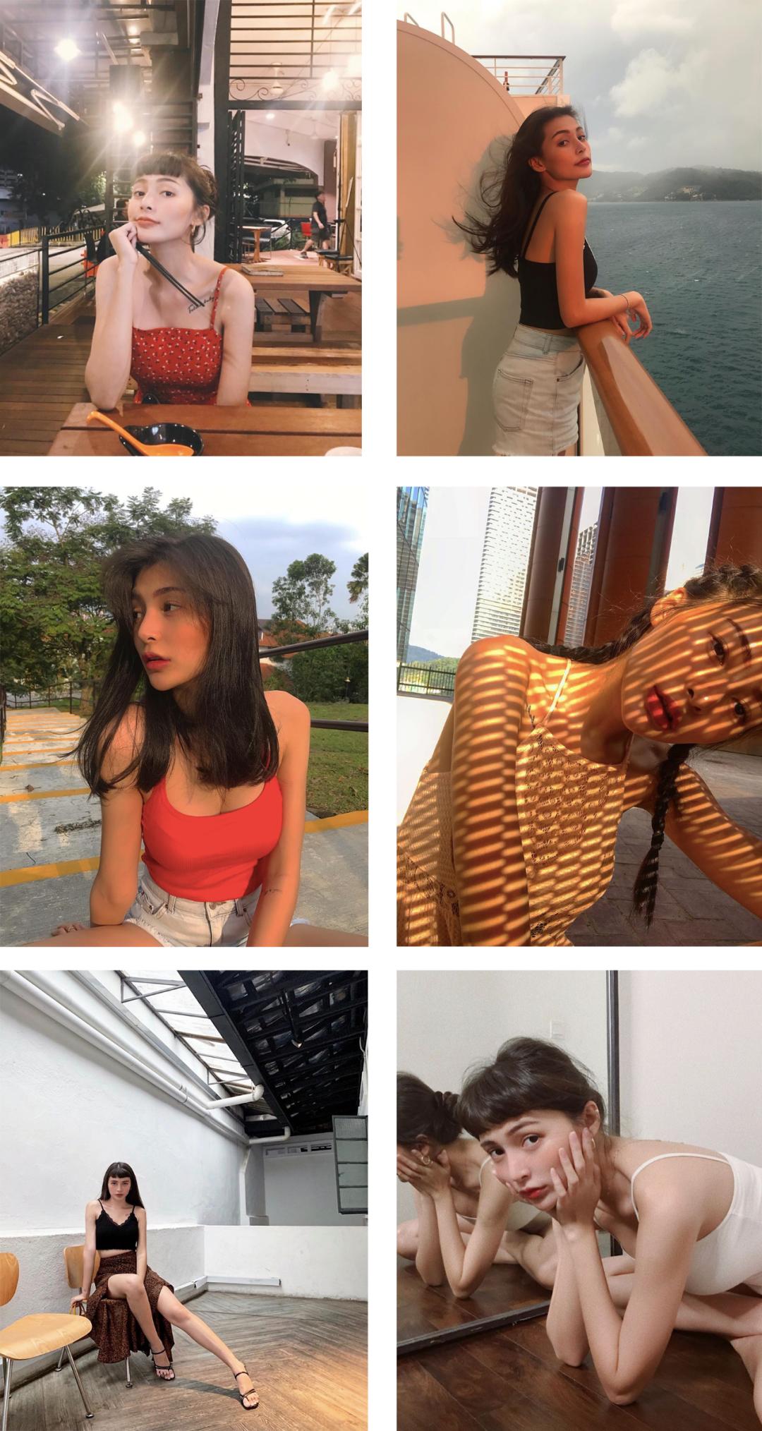 混血姐妹马来西亚穿搭,马来西亚连体双胞胎