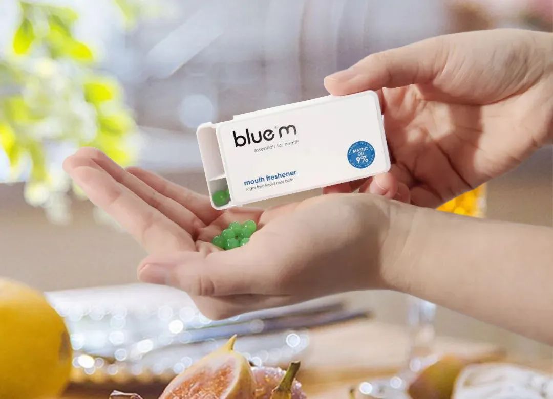 各种各样味道的爆爆珠,日本七星爆珠薄荷味