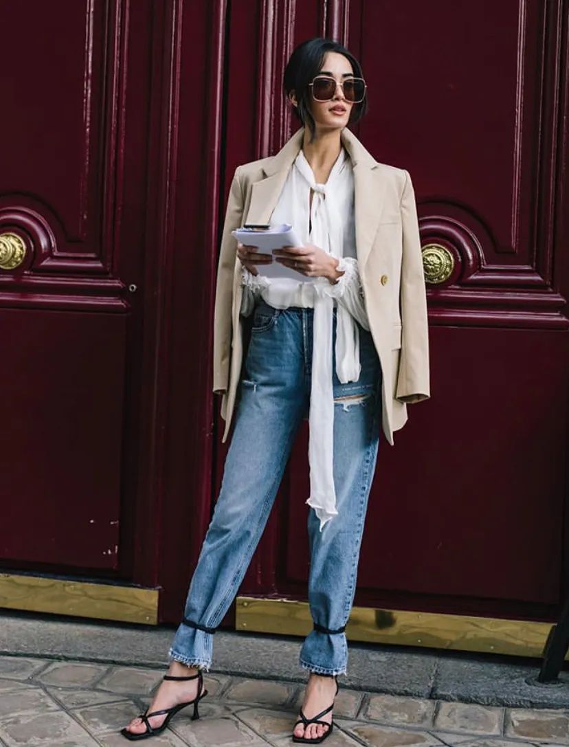 我终于等到了阔腿裤不再时髦的这一天…