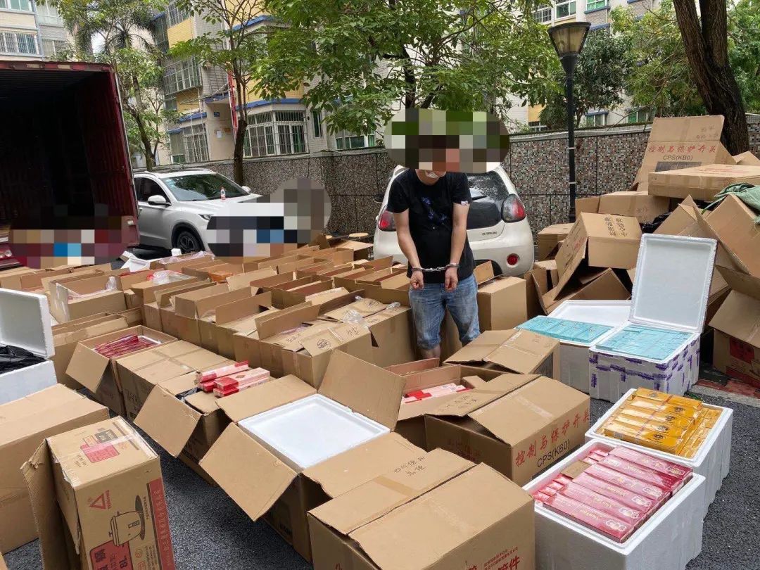 查获假烟超千万支,警方查获800多万支假烟