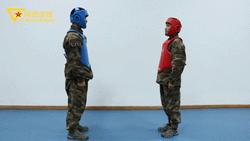 练起来很爽的动作,练自由搏击超帅第一视角